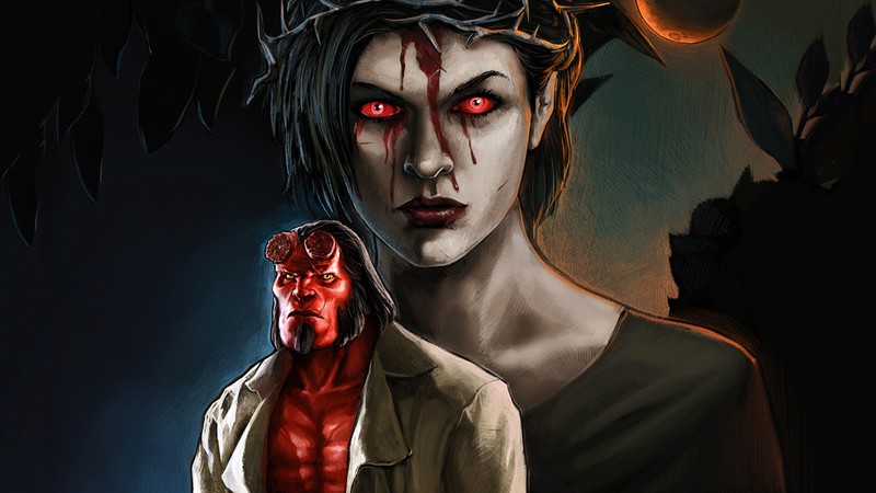 hellboy, 2019 movies, movies, hd, 4k, milla jovovich, deviantart