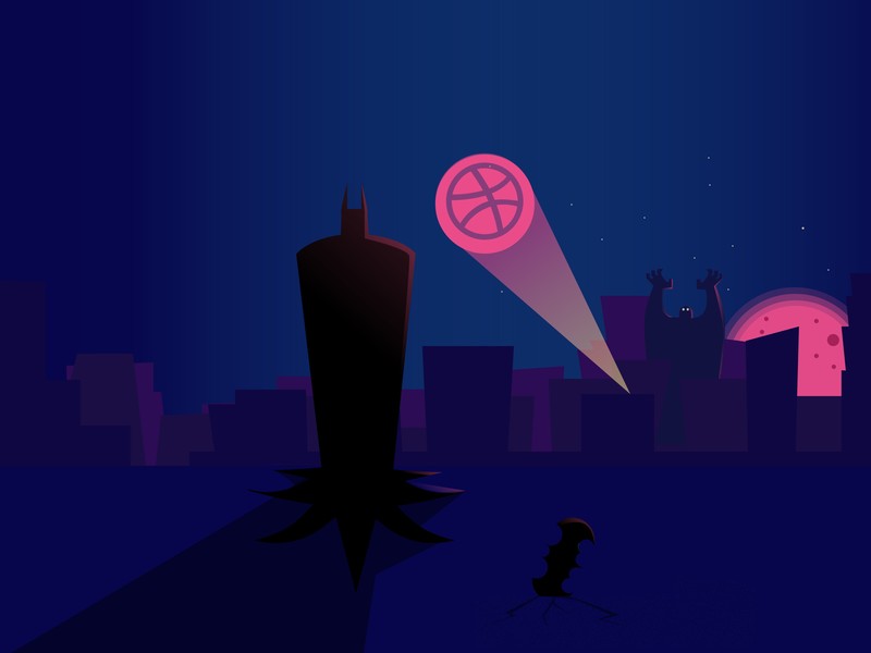 batman, hd, 4k, superheroes, digital art, artwork, dribbble