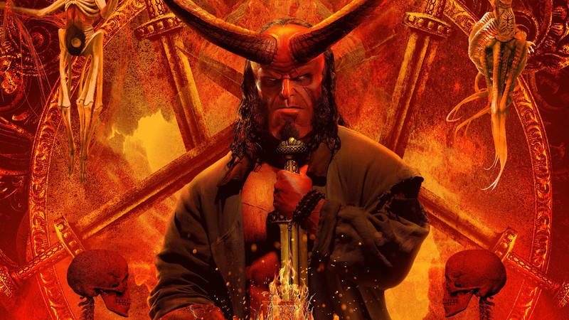hellboy, 2019 movies, movies, hd, 4k, poster