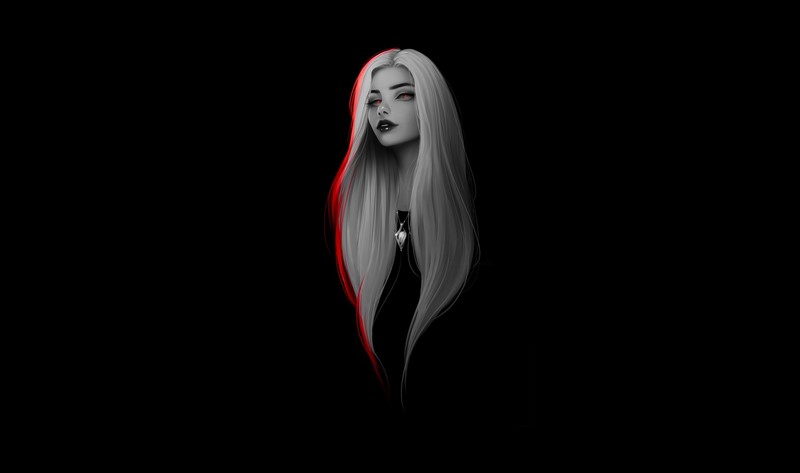 minimalism, minimalist, hd, dark, portrait