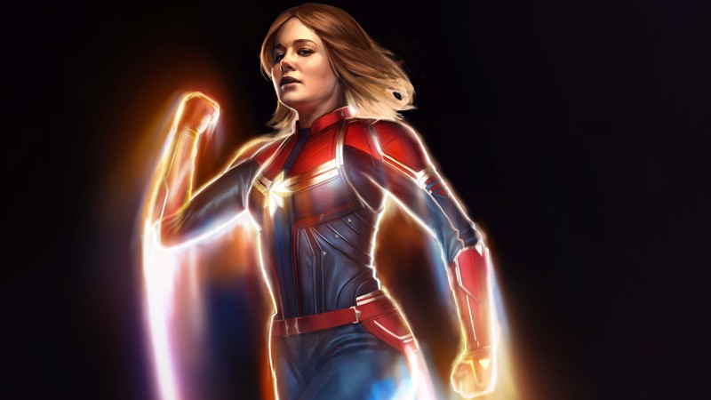 captain marvel, hd, 4k, 5k, superheroes, artwork, digital art