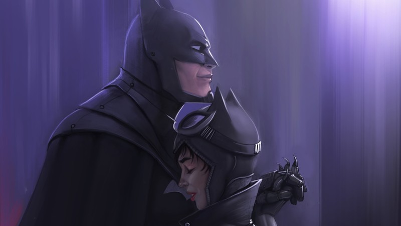batman, catwoman, hd, superheroes, artwork, digital art