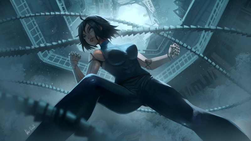 alita battle angel, artist, hd, artwork, deviantart
