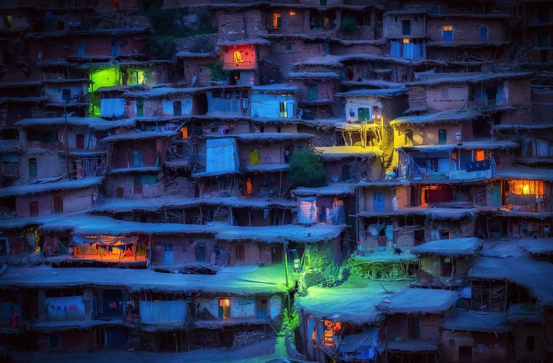 colorful, lights, photography, hd