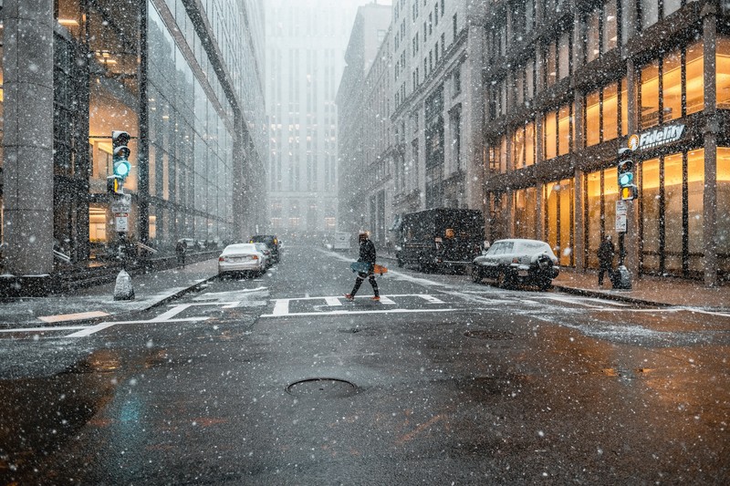 snow, street, photography, hd, 4k, 5k