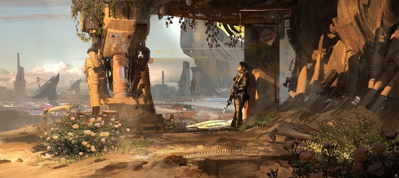 soldier, artist, artwork, digital art, hd, 4k, deviantart