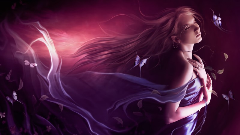 elf, fantasy girls, artist, artwork, digital art, hd, deviantart