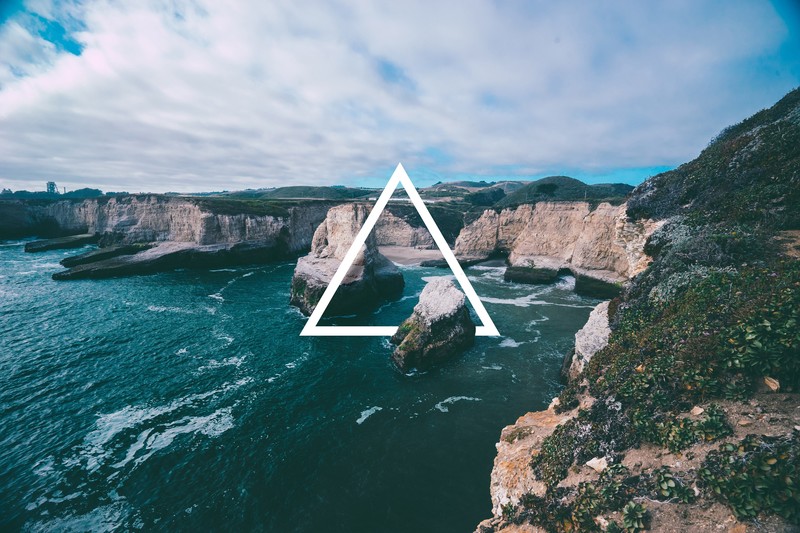 abstract, hd, 4k, nature, shapes, behance
