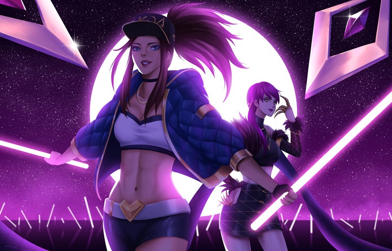 akali league of legends, league of legends, games, hd, deviantart