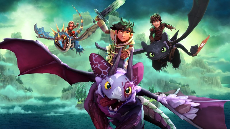 dreamworks dragons dawn of new riders, 2019 games, games, hd, 4k