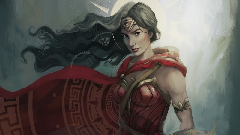 wonder woman, hd, 4k, superheroes, artist, artwork, digital art
