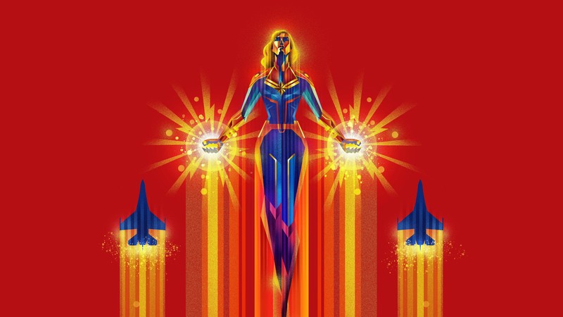 captain marvel, hd, 4k, superheroes, artwork, art