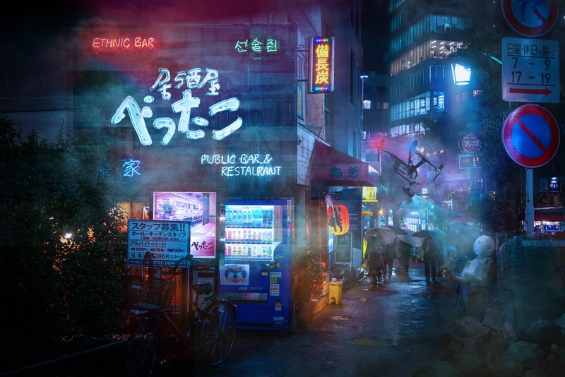 scifi, city, artist, artwork, digital art, hd, 4k, 5k, 8k