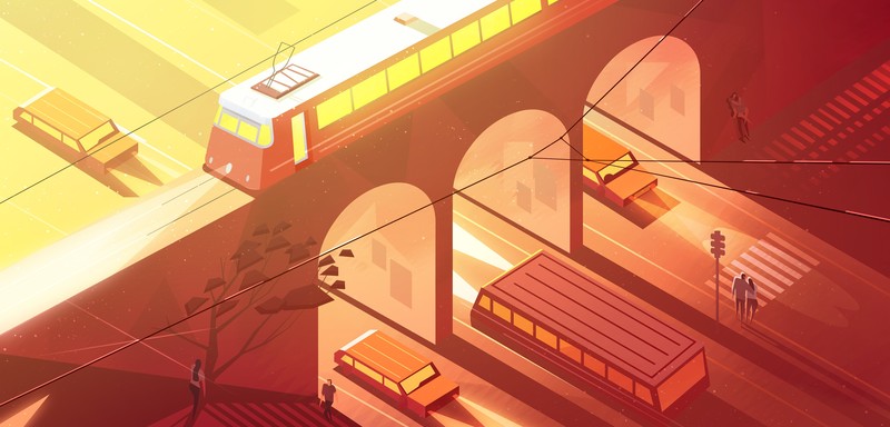 artist, artwork, digital art, hd, 4k, behance, train