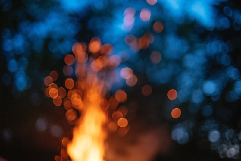fire, bokeh effect, photography, hd, 4k, 5k