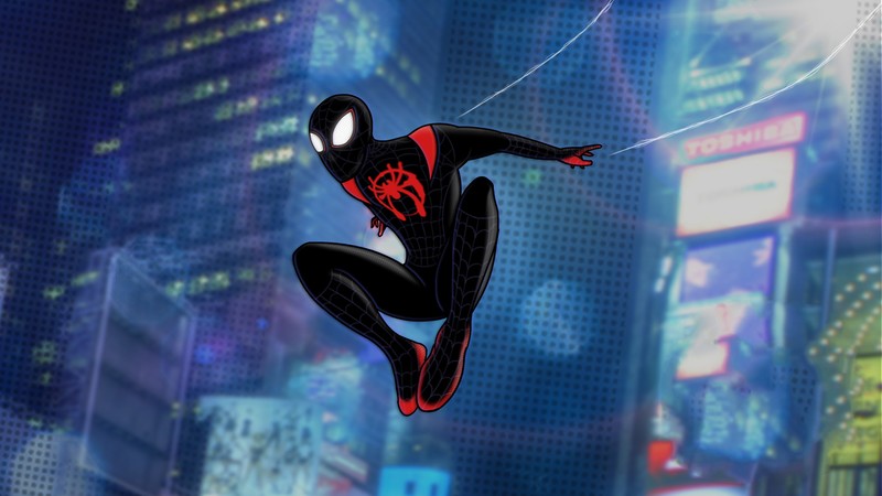 spiderman into the spider verse, spiderman, movies, hd, superheroes, artwork, artist, digital art, behance