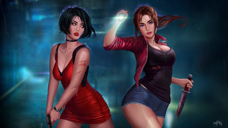 resident evil 2, games, 2019 games, hd, deviantart
