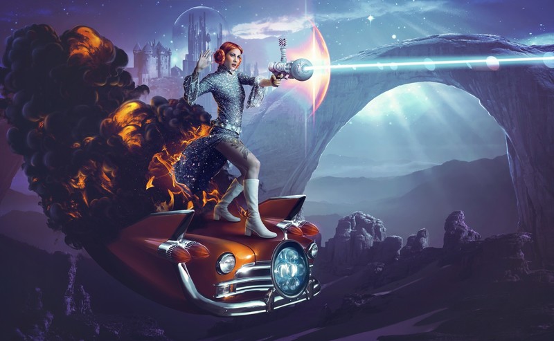 science fiction, artist, scifi, artwork, digital art, hd, deviantart