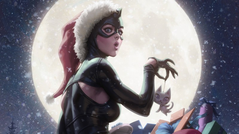 catwoman, hd, 4k, superheroes, digital art, artwork