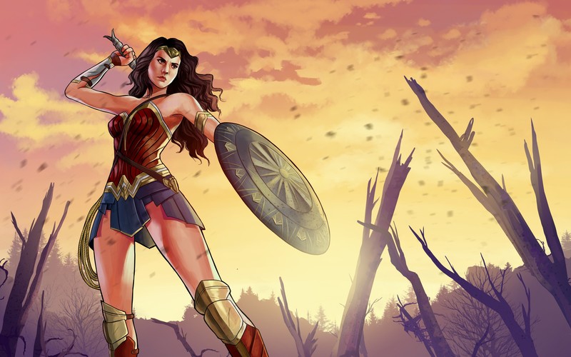 wonder woman, hd, superheroes, artist, artwork, digital art