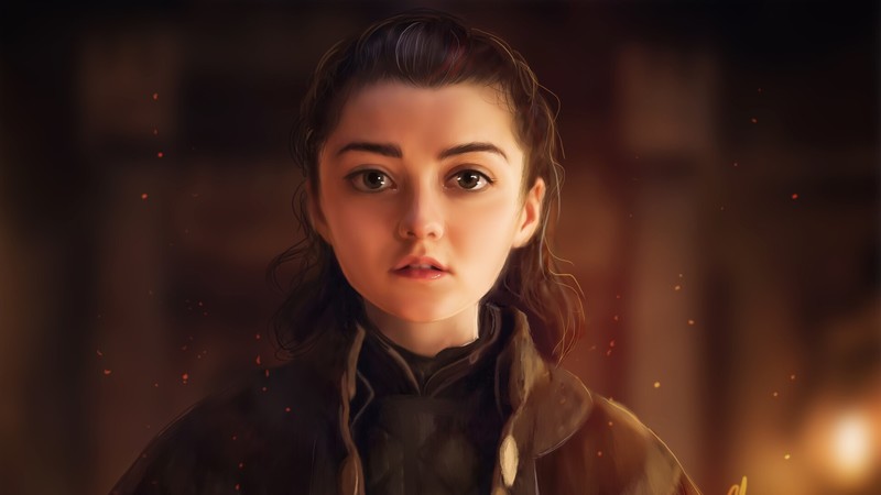 arya stark, game of thrones season 8, game of thrones, tv shows, hd, artist, artwork, digital art, artstation