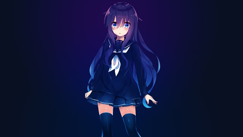 anime girl, anime, artist, artwork, digital art, hd, 4k, deviantart
