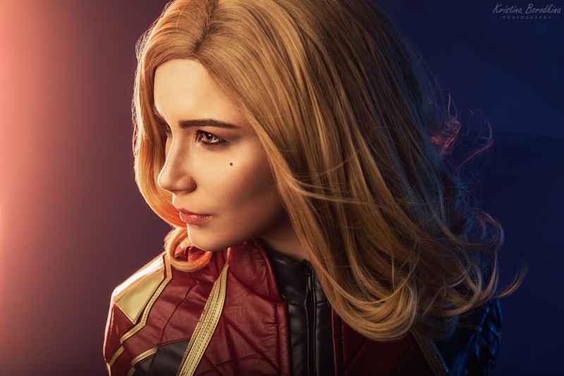captain marvel, superheroes, cosplay, hd