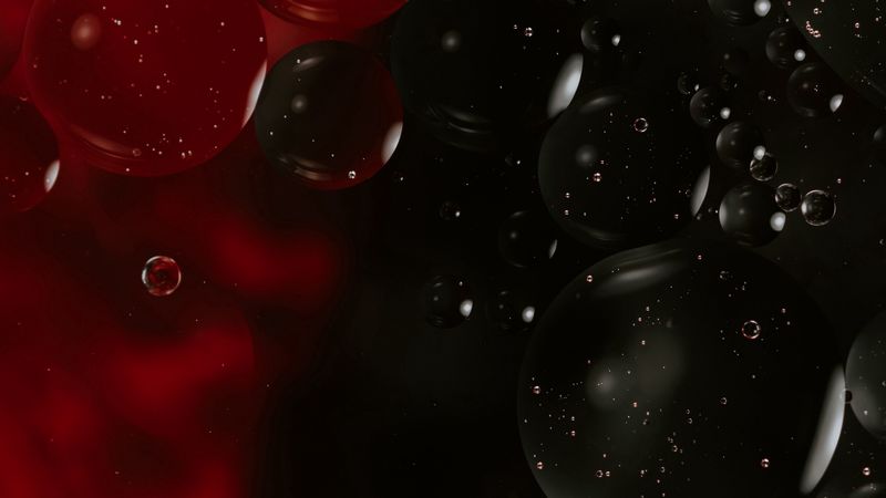 bubbles, macro, texture, liquid, 4k