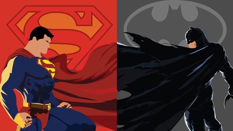 superman, batman, superheroes, artist, artwork, digital art, hd, 4k, behance