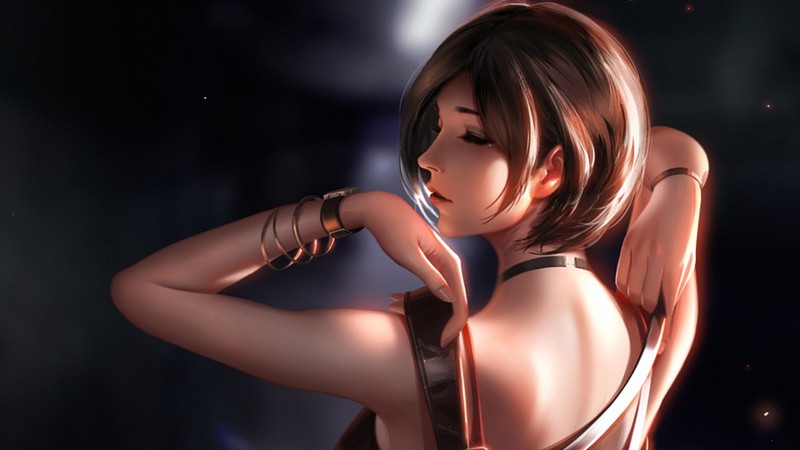 ada wong, resident evil 2, games, 2019 games, hd, deviantart, artist, artwork, digital art, fantasy girls