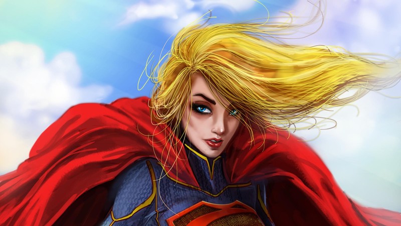 supergirl, superheroes, digital art, artist, artwork, hd, deviantart