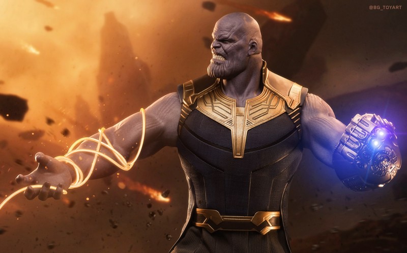 thanos, supervillain, superheroes, hd, 4k, 5k