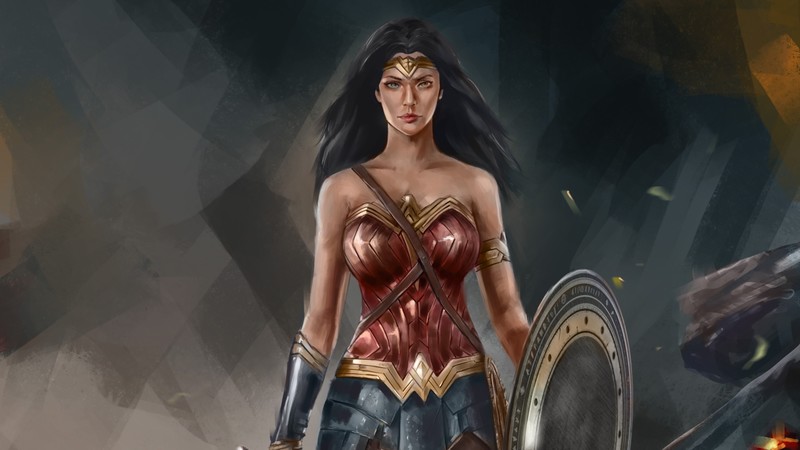 wonder woman, hd, 4k, superheroes, artist, artwork, deviantart