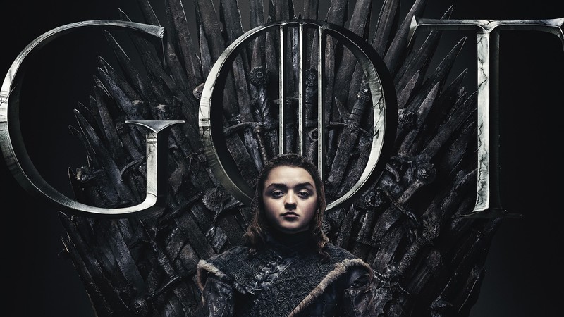 arya stark, game of thrones season 8, game of thrones, tv shows, hd