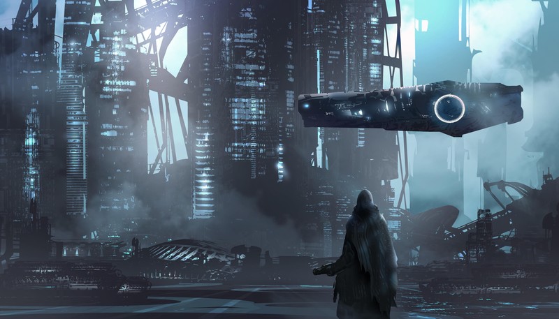 scifi, artist, artwork, digital art, hd, 4k