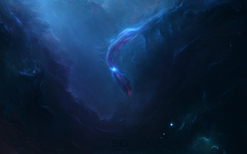 space, nebula, artist, artwork, digital art, hd, 4k, deviantart
