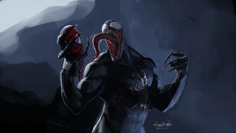 venom, hd, superheroes, deviantart, artist, artwork