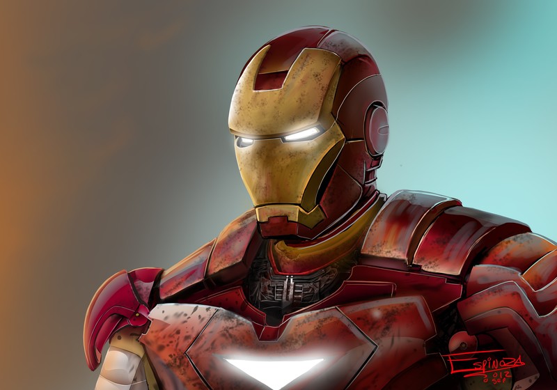 iron man, hd, 4k, superheroes, artist, deviantart, artwork
