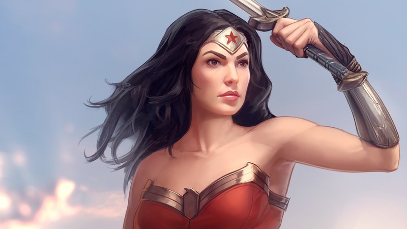 wonder woman, hd, superheroes, artist, artwork, digital art