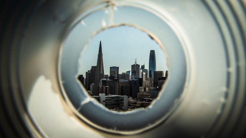city, buildings, architecture, skyscrapers, view, overview, 4k