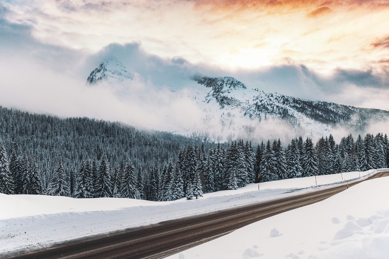 winter, mountains, nature, hd, 4k, 5k