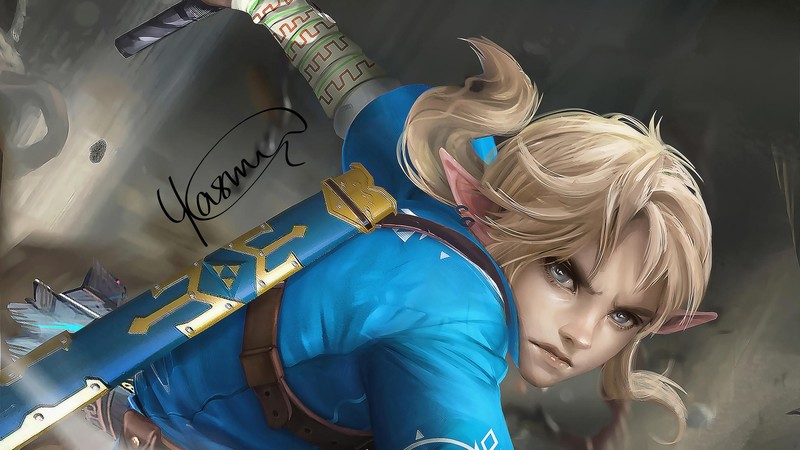 the legend of zelda, games, 2018 games, hd, deviantart