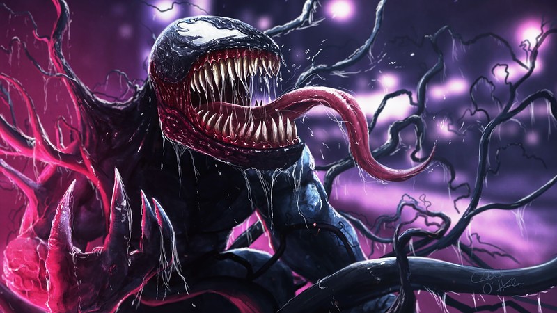 venom, hd, superheroes, deviantart, artist, artwork