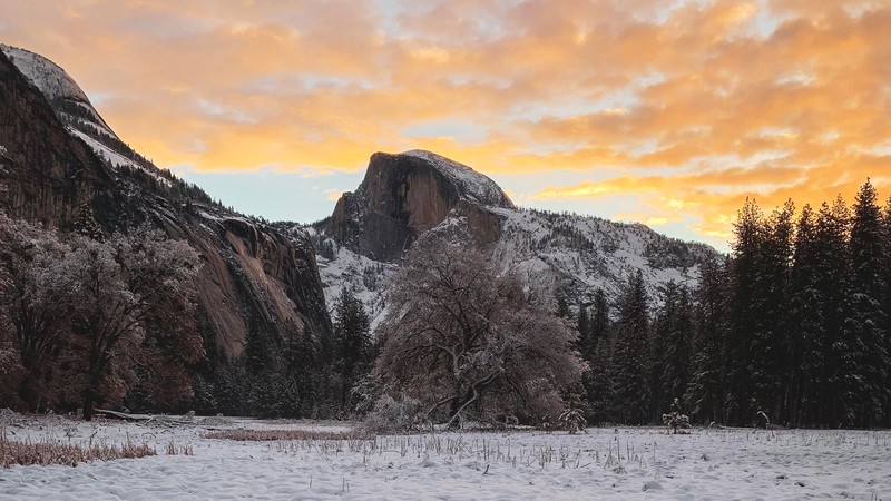 yosemite, national park, nature, hd, sunrise, 4k