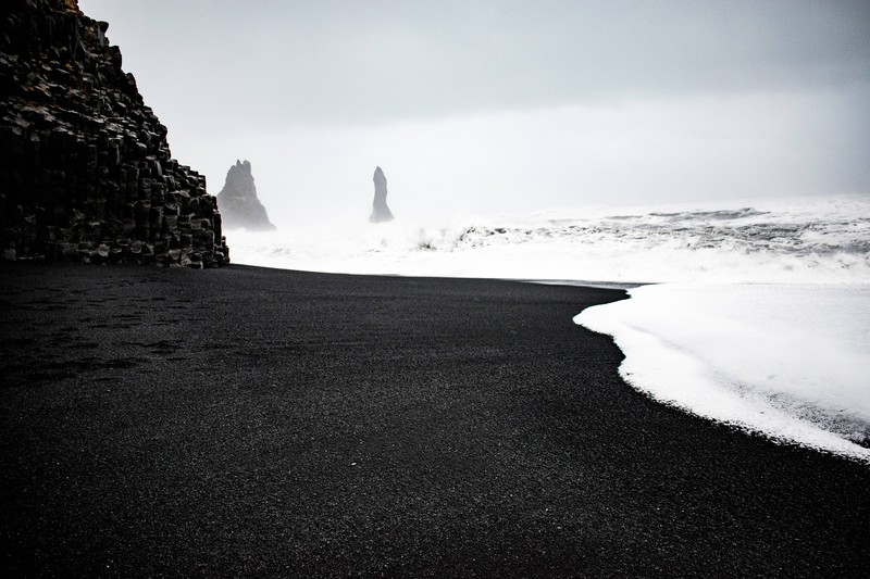 iceland, nature, hd, 4k, 5k, monochrome, black and white