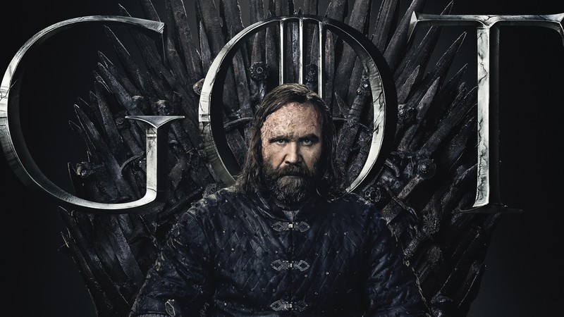 sandor clegane, game of thrones season 8, game of thrones, tv shows, hd