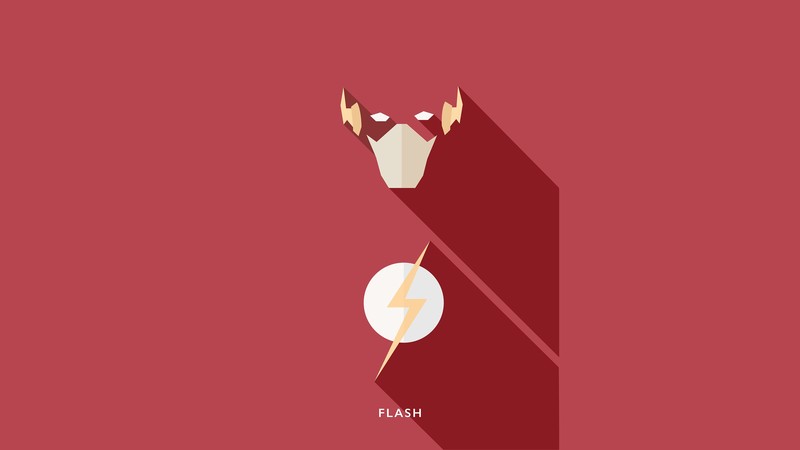flash, superheroes, minimalism, minimalist, artist, artwork, digital art, hd, 4k, behance