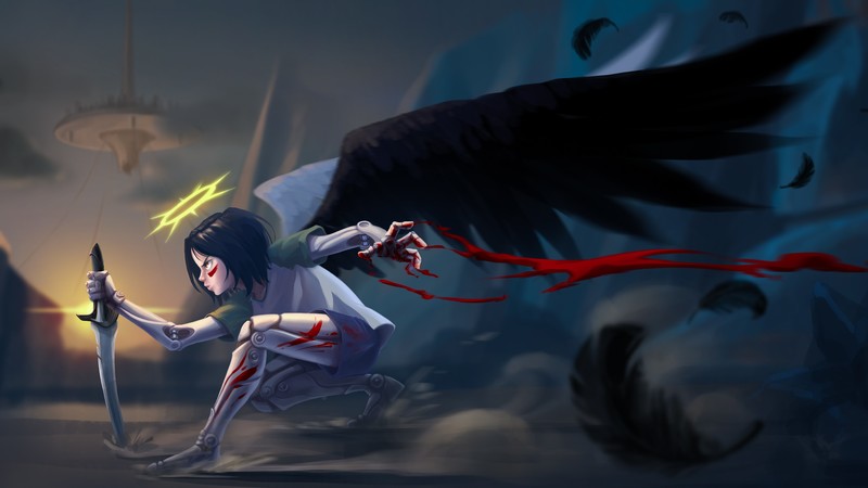 alita battle angel, 2018 movies, movies, hd, artwork, artist, digital art, behance