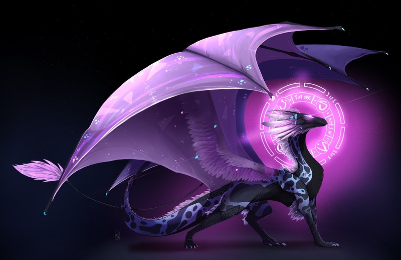 dragon, artist, artwork, digital art, hd, deviantart