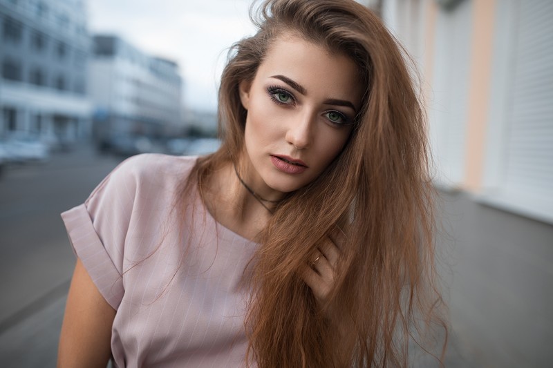 brunette, girls, model, hd